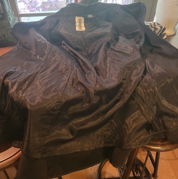 Guess Pleated Lined Overcoat Children's M (10/12) #507 - Picture 9 of 14